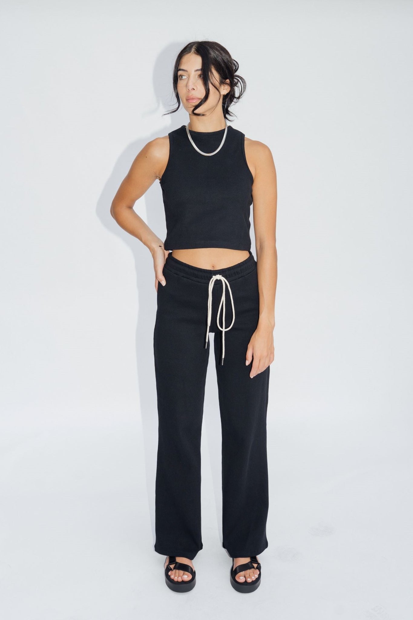 Wide Leg Lounge Pants
Jet