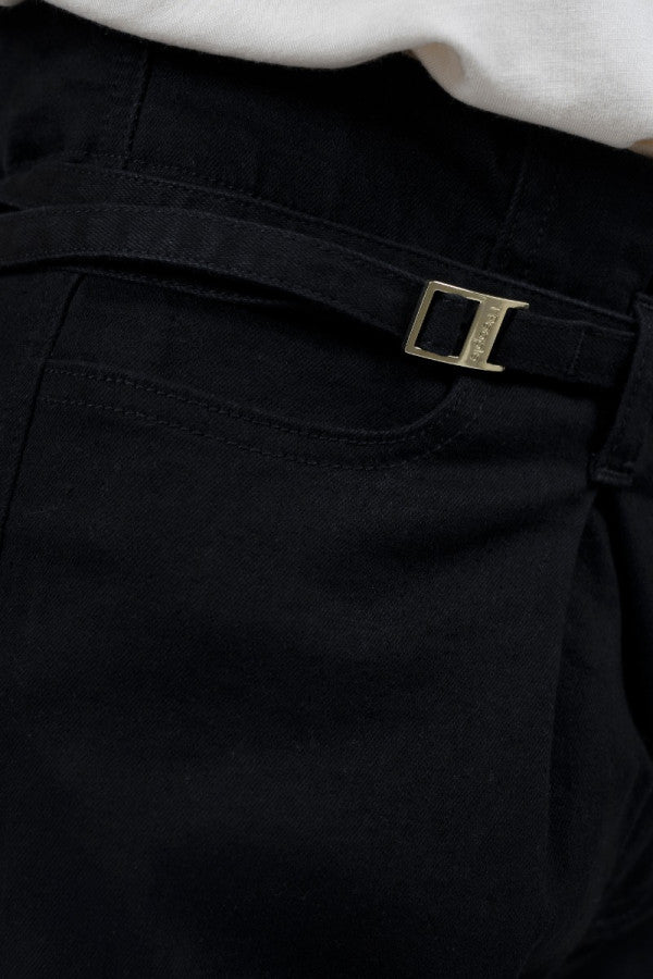 Montana Denim Shorts - Celeste Black