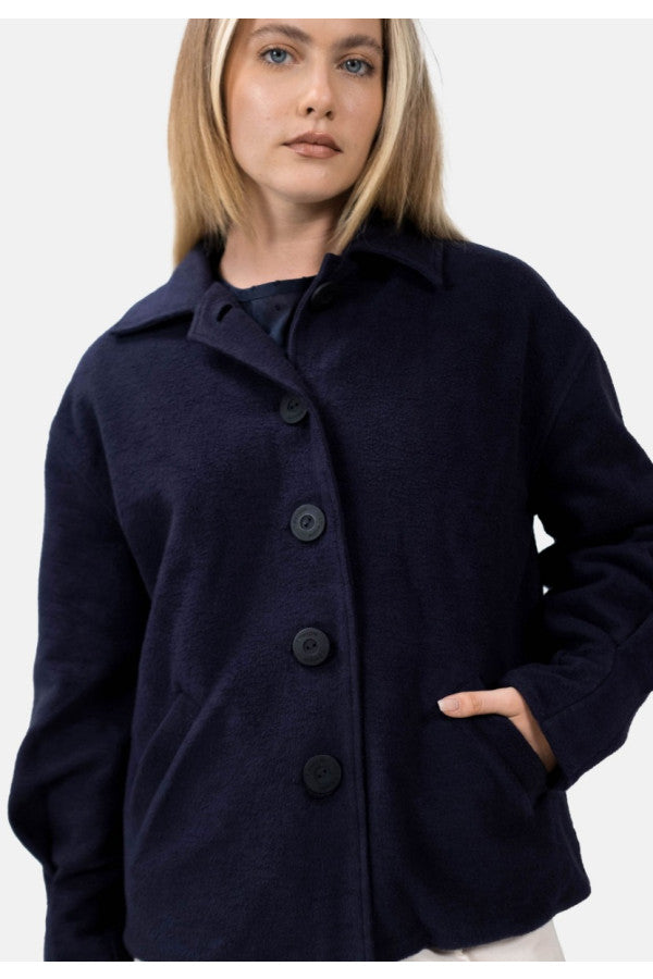 Malmo Jacket - Blackbird Blue