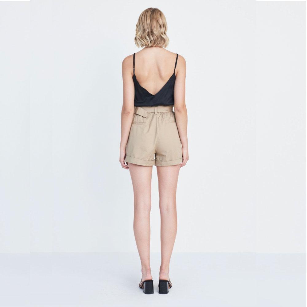 Silk Cami Top in Black