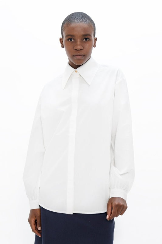 Prague Collar Shirt - Cloud