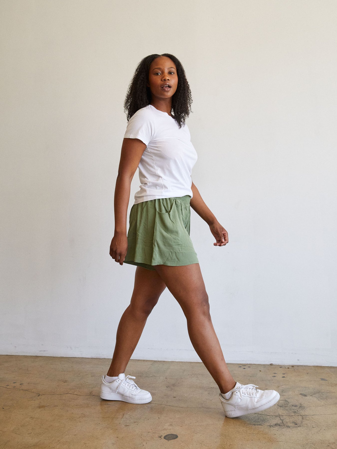 The Easy Short in Forest Green